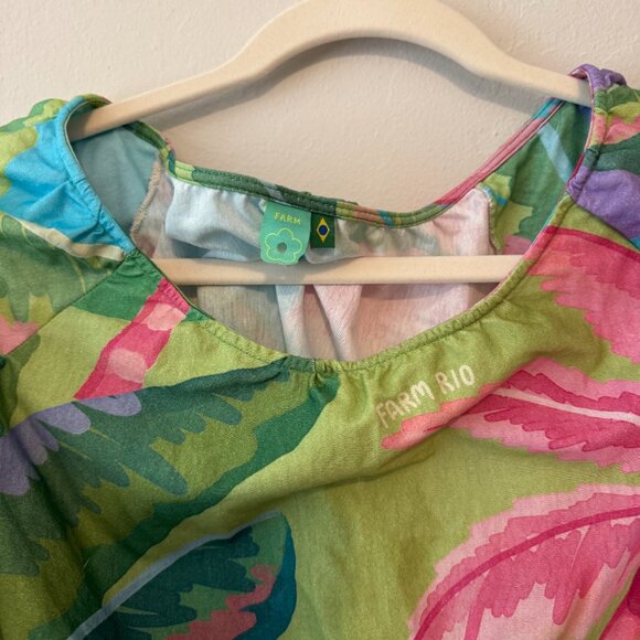 Farm Rio Cutout Botanical Dress - Picture 2 of 3